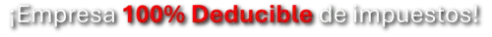 empresa deducible