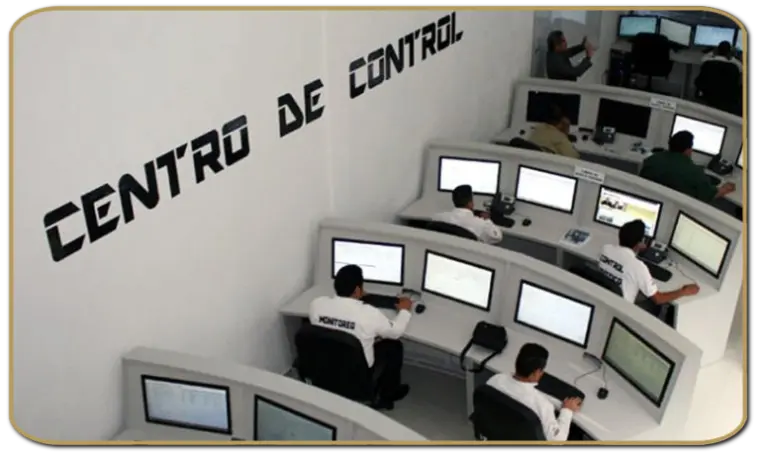 centro de control y monitoreo de servisio grupo 52 de emergencias