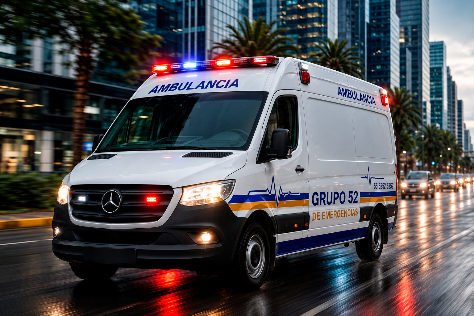 Ambulancias particulares Grupo 52